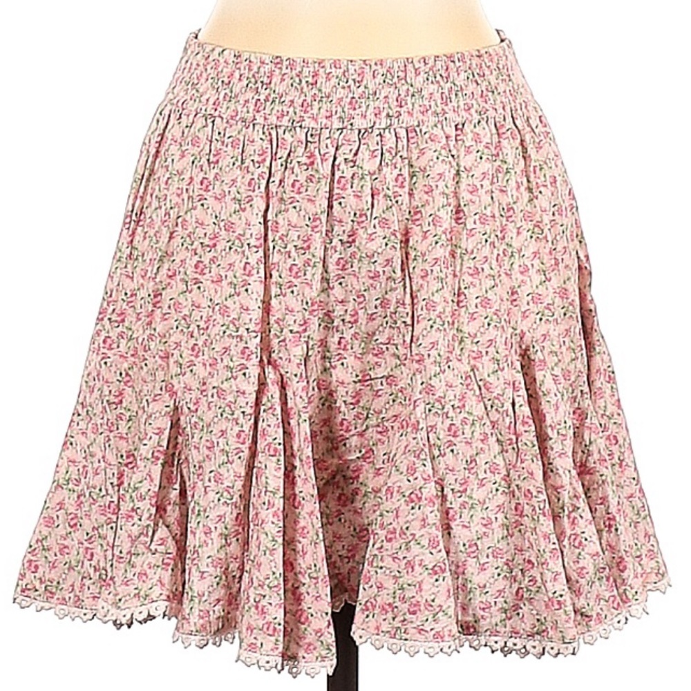 Show Me Your Mumu sweet pink floral skirt